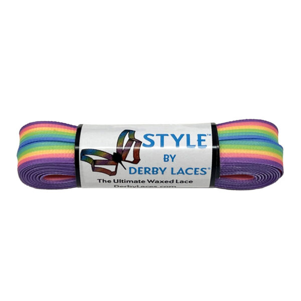 Derby Laces Style - Pastel Rainbow - 274см