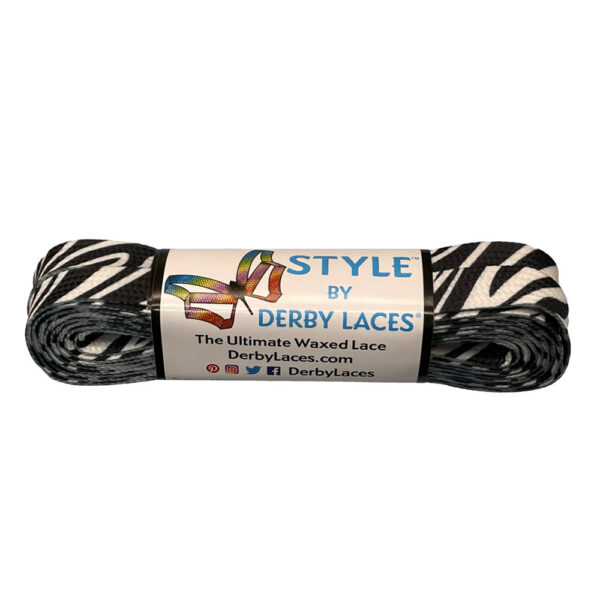 Derby Laces Style - Zebra - 274см
